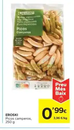 Caprabo EROSKI Picos camperos oferta