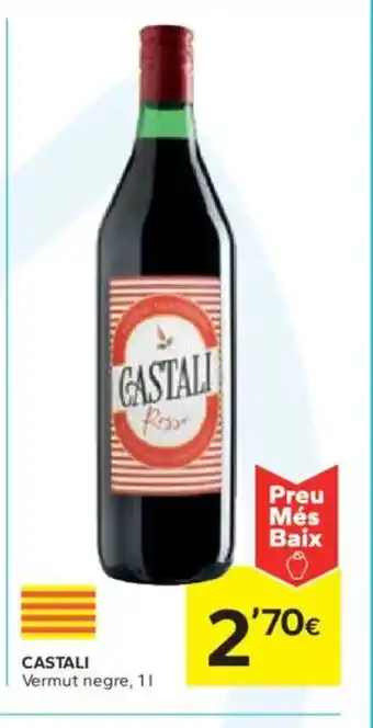 Caprabo CASTALI Vermut negre oferta