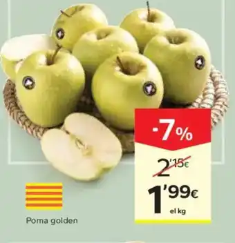 Caprabo Poma golden oferta