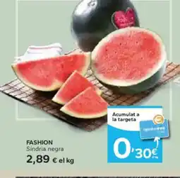 Caprabo FASHION Síndria negra oferta