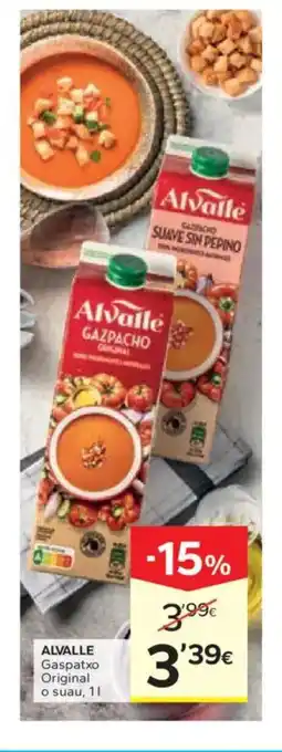 Caprabo ALVALLE Gaspatxo Original oferta
