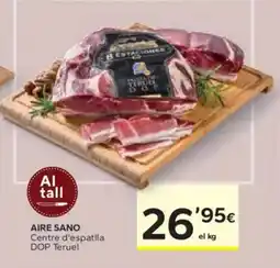 Caprabo AIRE SANO Centre d'espatlla DOP Teruel oferta