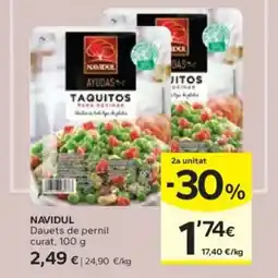 Caprabo NAVIDUL Dauets de pernil curat oferta