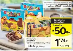Caprabo ARTIACH Galetes Dinosaurus oferta