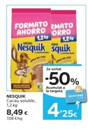 Caprabo NESQUIK Cacau soluble oferta