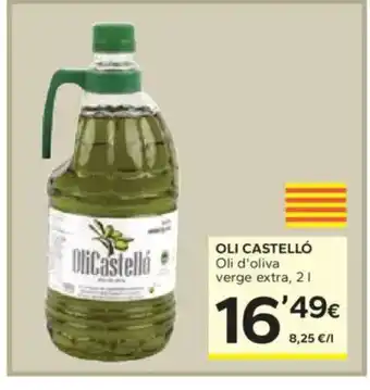 Caprabo OLI CASTELLÓ Oli d'oliva verge extra oferta