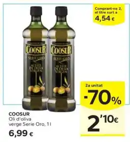 Caprabo COOSUR Oli d'oliva verge Serie Oro oferta