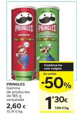 Caprabo PRINGLES Gamma de productes oferta