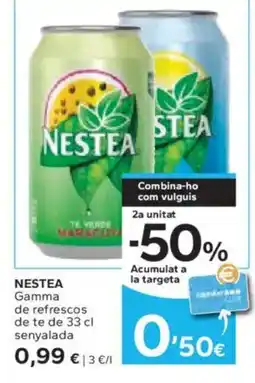 Caprabo NESTEA Gamma de refrescos de te oferta