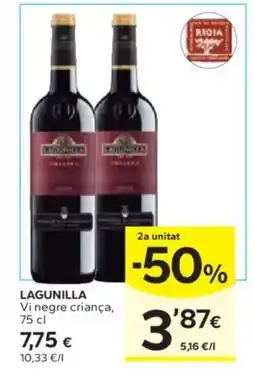 Caprabo LAGUNILLA Vi negre criança oferta