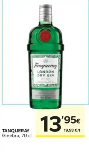 Caprabo TANQUERAY Ginebra oferta