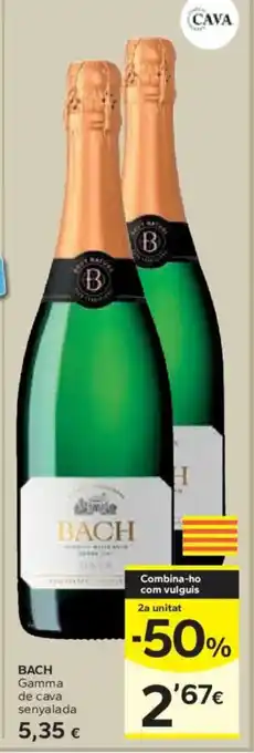 Caprabo BACH Gamma de cava senyalada oferta