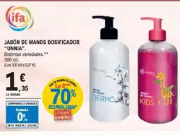 E.Leclerc UNNIA Jabón de manos dosificador oferta