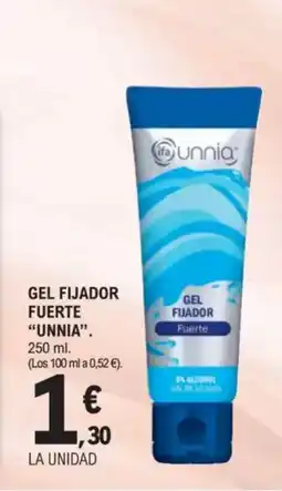 E.Leclerc UNNIA Gel fijador fuerte oferta
