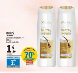 E.Leclerc UNNIA Champú oferta