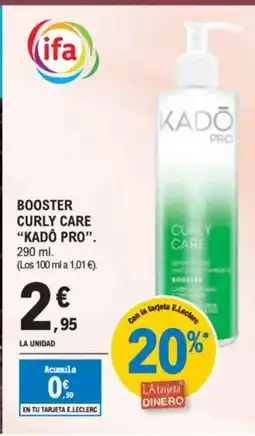 E.Leclerc KADŌ PRO Booster curly care oferta