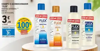 E.Leclerc FLEX Champú o acondicionador oferta