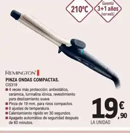 E.Leclerc REMINGTON Pinza ondas compactas oferta