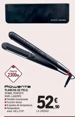 E.Leclerc ROWENTA Plancha de pelo oferta