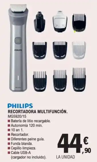 E.Leclerc PHILIPS recortadora multifunción oferta