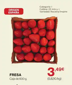 Hipercor Fresa oferta