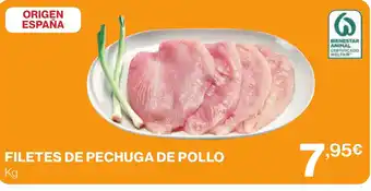 Hipercor Filetes de pechuga de pollo oferta