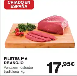 Hipercor Filetes 1a a de añojo oferta