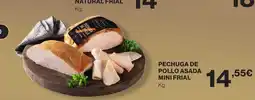 Hipercor FRIAL Pechuga de pollo asada mini oferta