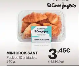 Hipercor Mini croissants oferta