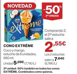 Hipercor EXTRÊME Cone oferta
