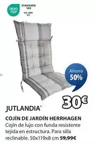 JYSK Tex - cojín de jardín herrhagem oferta