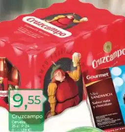 Supermercados Tu Super Cruzcampo - cerveza oferta