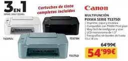 Dynos Informática Canon - multifuncion pixma serie ts37501 oferta