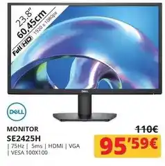 Dynos Informática Dell - monitor se2425h oferta