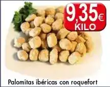 Congelados Copos Palomitas ibéricas con roquefort oferta