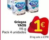 Carrefour Yaos - griegos oferta