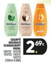 Family Cash Schwarzkopf - champú organico oferta