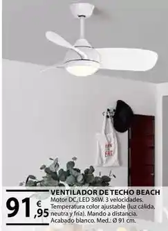 CMB Bricolage Ventilador de techo oferta