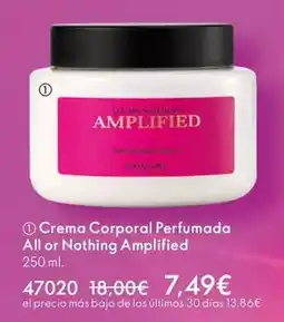 Oriflame Oriflame - crema corporal perfumada all or nothing amplified oferta