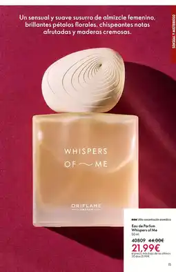 Oriflame Oriflame - whispers of me eau de parfum oferta