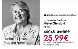 Oriflame Mister giordani - eau de parfum oferta