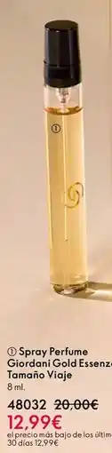 Oriflame Giordani gold - spray perfume essenz tamaño viaje oferta