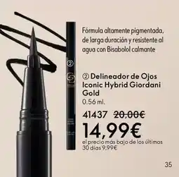 Oriflame Giordani gold - delineador de ojos iconic hybrid oferta