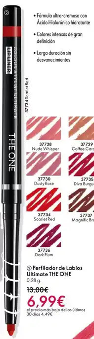 Oriflame The one - perfilador de labios ultimate oferta