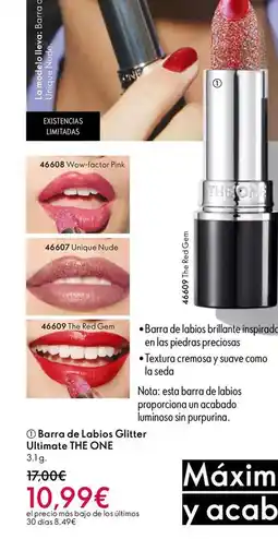 Oriflame Barra de labios ultimate oferta