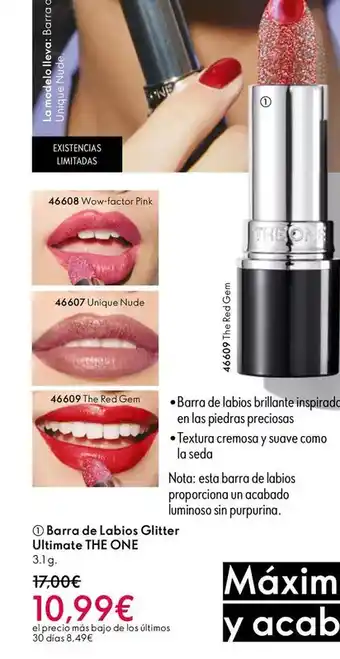 Oriflame Barra de labios ultimate oferta
