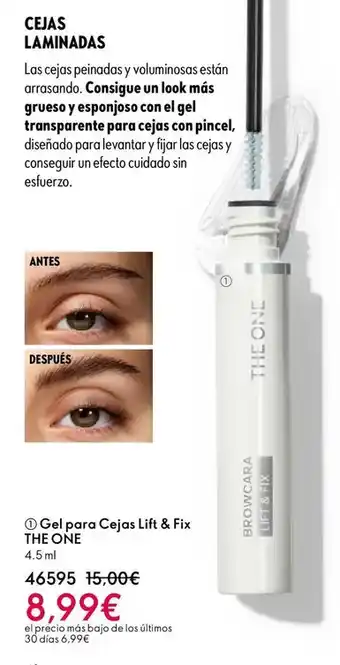 Oriflame The one - gel para cejas lift & fix oferta