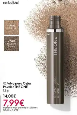Oriflame The one - polvo para cejas powder oferta