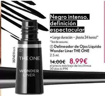 Oriflame The one - delineador de ojos líquido wonder liner oferta