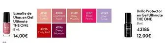 Oriflame The one - esmalte de uñas en gel oferta